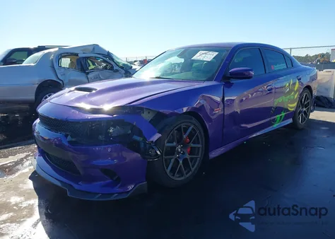 2018 Dodge Charger R/T Scat Pack Rwd z USA, uszkodzony, nr VIN 2C3CDXGJ0JH329338